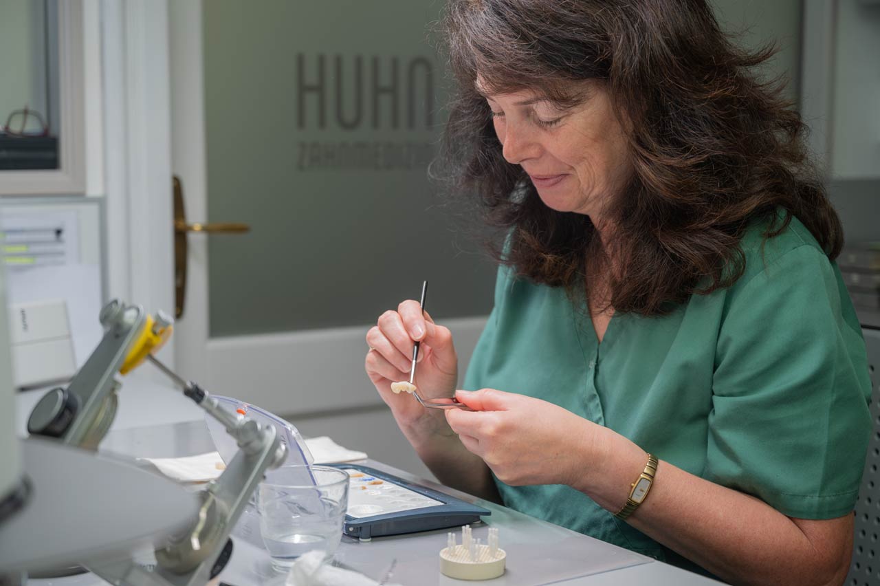 Kronen im Frontzahnbereich